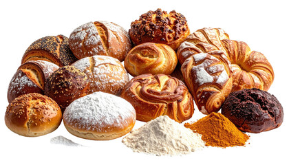 Variety of baked goods