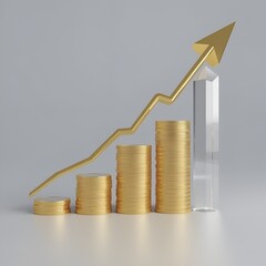Financial Growth and Investment Success with Golden Coins