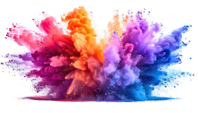 Colorful explosion of vibrant hues (3)