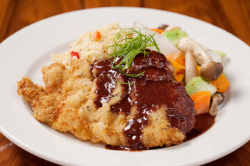 pork with rice
