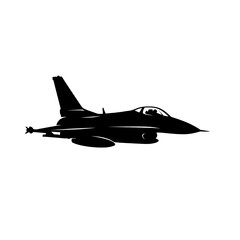 Fighter Jet Silhouette Vector Illustration

 

 
