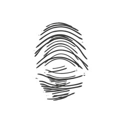 Black and white feather with a tree design, a natural symbol of beauty and decoration.  fingerprint on white Transparent background.