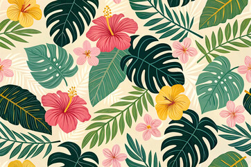 Tropical Hibiscus Paradise