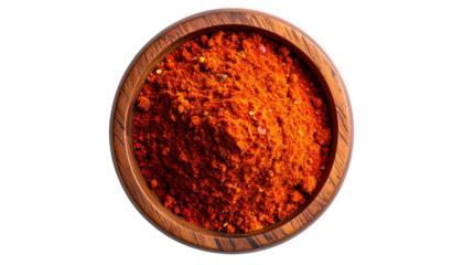 Red spice blend in wooden bowl (3)