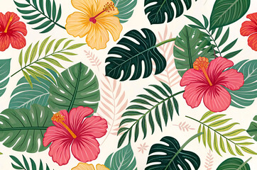 Tropical Hibiscus Paradise