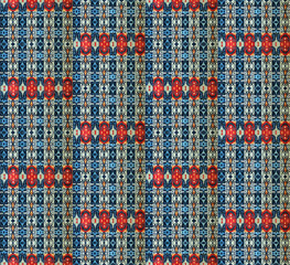 Abstract seamless  colorful circle geometric wallpaper