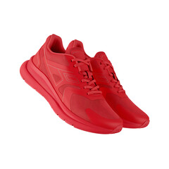 Dynamic red athletic sneakers designed for peak performance and modern style