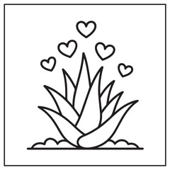 Potted Cuties Coloring Pages