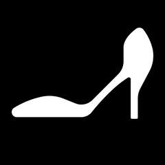 Ladies shoes icon.women's shoes footwear and elegant style and design trends.wedge heels sketch icon line art vector illustration.leather shoes heel icon black and white vector sign.