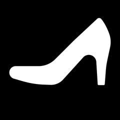Ladies shoes icon.women's shoes footwear and elegant style and design trends.wedge heels sketch icon line art vector illustration.leather shoes heel icon black and white vector sign.
