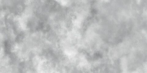 Abstract grey and white watercolor background. realistic fog or mist design element. smoke texture with stains. fog isolated on black background.