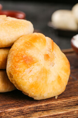 Traditional Chinese Mooncakes for Mid-Autumn Festival Celebration