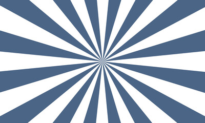 Fototapeta premium Concentric Radiating Sunburst Pattern with Alternating Blue and White Stripes