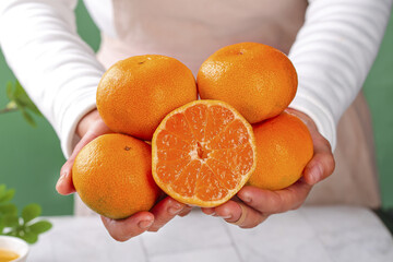 Fresh Yichang Mountain Tangerines - High Quality Honey-Sweet Citrus Fruit Picking in Yongquan