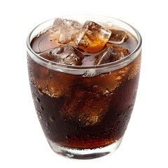 Refreshing Cola with Ice Cold Drink