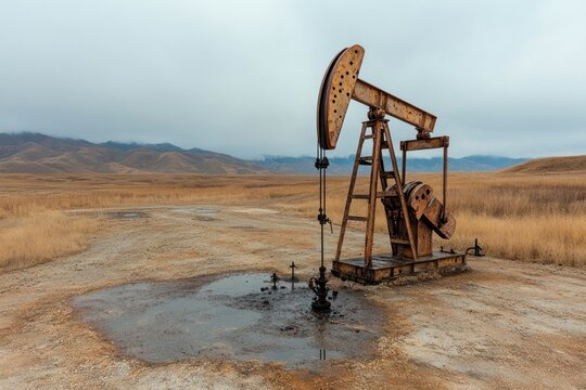 Oil extraction and refining process in industrial plant