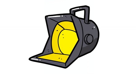 Cartoon stage light