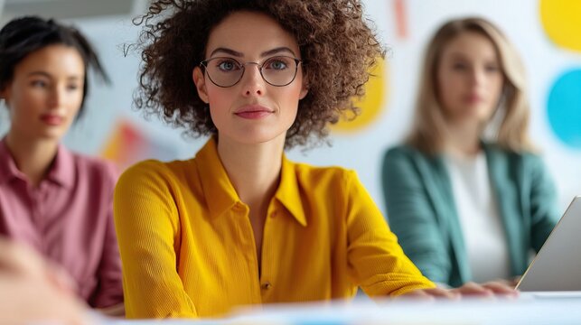 Diverse team analyzing complex financial data visualizations, collaboration, problem solving, 