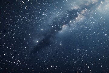 Fototapeta premium Vast cosmic nebula swirls with distant stars and galaxies creating a deep space sky