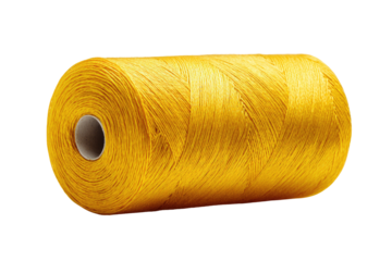 A spool of bright yellow thread (1)
