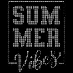 summer Rhinestone Design