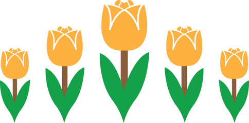 Minimal Rose Flower Tree Silhouettes Vector Collection for Nature, Botanical, and Eco-Friendly Logo or Icon Design Projects