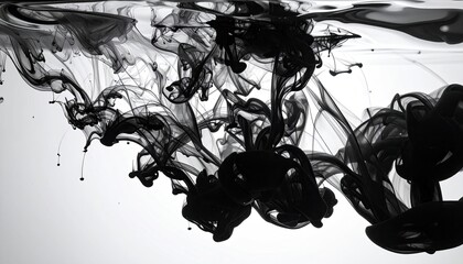 Vivid Magenta and Yellow Ink Bursts Creating Abstract Organic Textures in Water