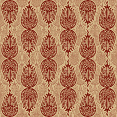 seamless Ethnic Digital rug carpet Pattern background texture