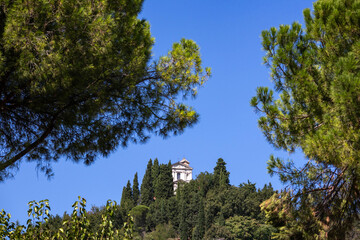 Fototapeta premium Borgo di Brisighella, provincia di Ravenna, Emilia Romagna