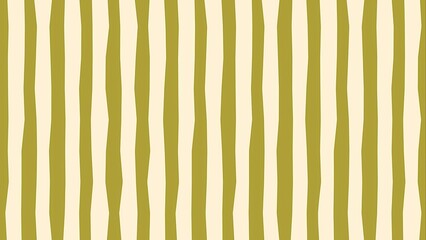 Vertical stripes pattern with olive green and cream colors.