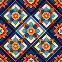 Luxury vector seamless pattern. Ornament, Traditional, Ethnic, Arabic, Turkish, Indian motifs. Great for fabric and textile, wallpaper, packaging design