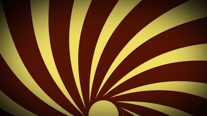 Rotating animation sunburst starburst rays background. looping animation