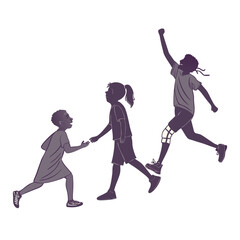 Print The joy of running free from polios threat 