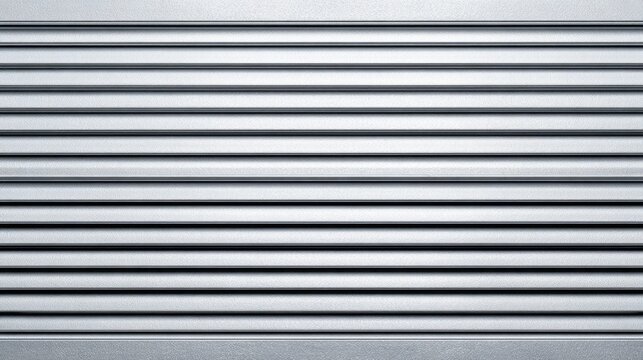 Silver Metal Shutter