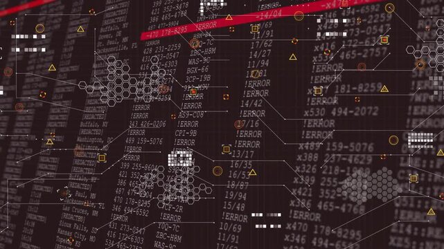 Detecting error emergence scanning bar sweeping diagonally over 3D interface and routing data lines