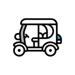 Fototapeta premium truck icon vector illustration