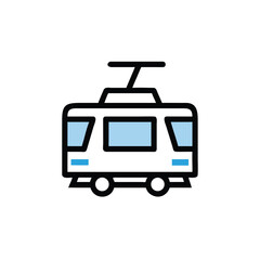 train icon vector illustration