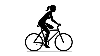 Fototapeta premium Vector Illustration of Fitness and Gym Activity Silhouettes Art Vector Design AI EPS PNG