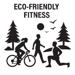 Responsible Eco Practices Icon Silhouette