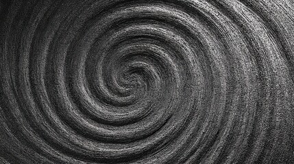 Elegant photo of black gray grainy background,noise texture abstract concentric swirl vortex,monochrome dark grayscale poster banner header backdrop design.