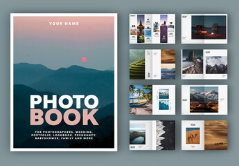 Photo Album Book Layout