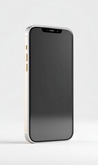 Modern Smartphone in Minimalistic Design on Display