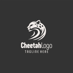 Luxury Cheetah Identity Logo Design