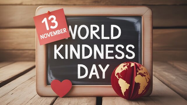 World Kindness Day on November 13 inspires compassion, empathy, and love, encouraging people to spread kindness, goodwill, and positivity for a more peaceful and caring world.