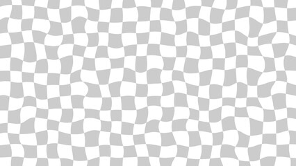 Gray and white wiggly checker board design background wallpaper 4k checkboard backdrop