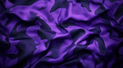 Purple camouflage fabric texture