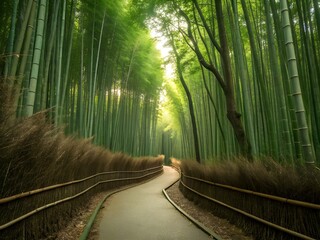 Bamboo Forest Path