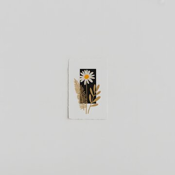sunflower painting on a wall