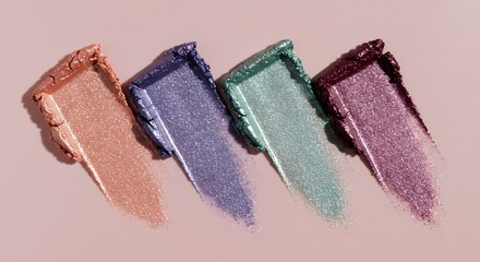 Shimmering Eyeshadow Swatches: A Luxe Collection of Pearl and Metallic Shades