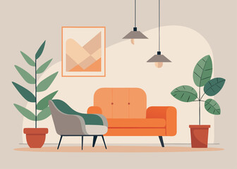 Stylish Modern Living Room Interior Design